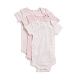 Girl's Nordstrom Baby Short Sleeve Cotton Bodysuit